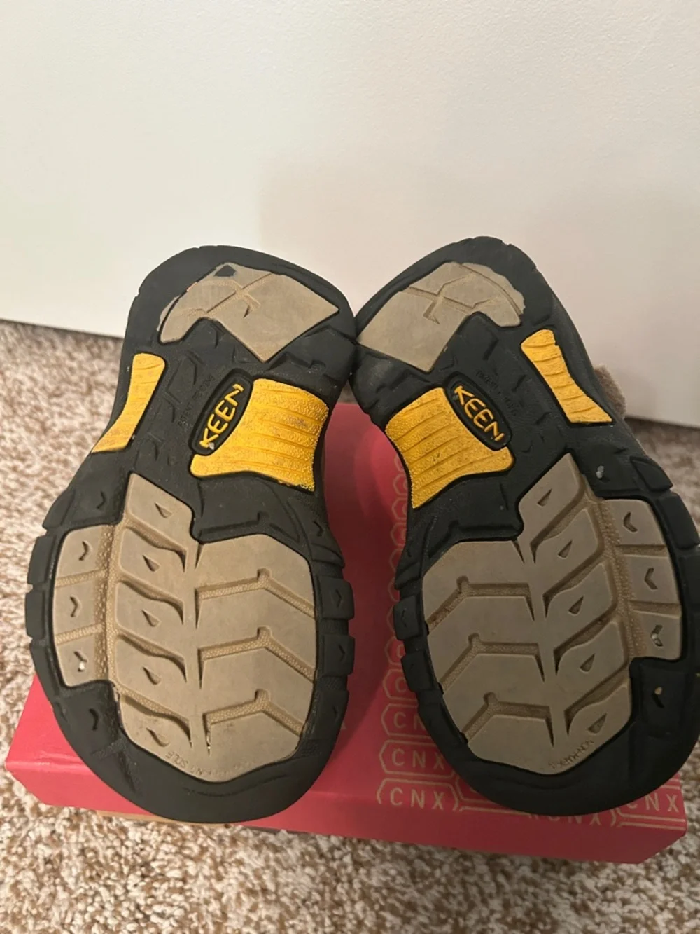 Keen Kids Tan Closed-Toe Outdoor Sandals
